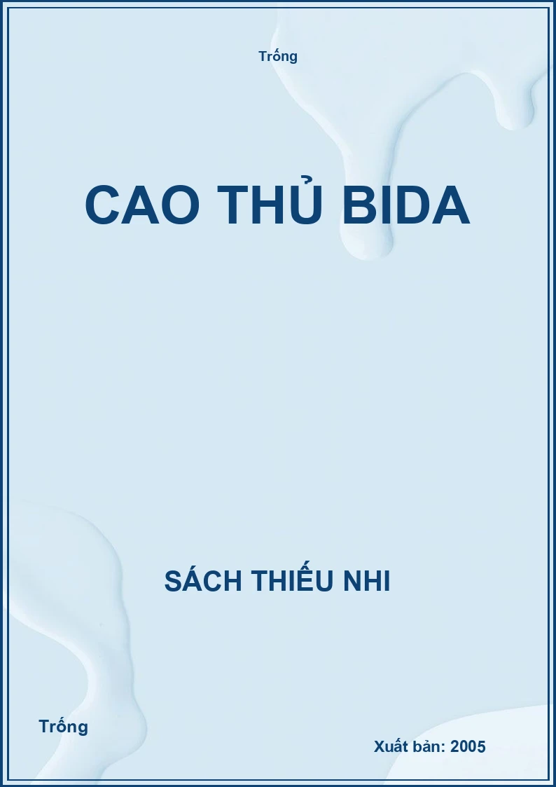 Cao thủ bida