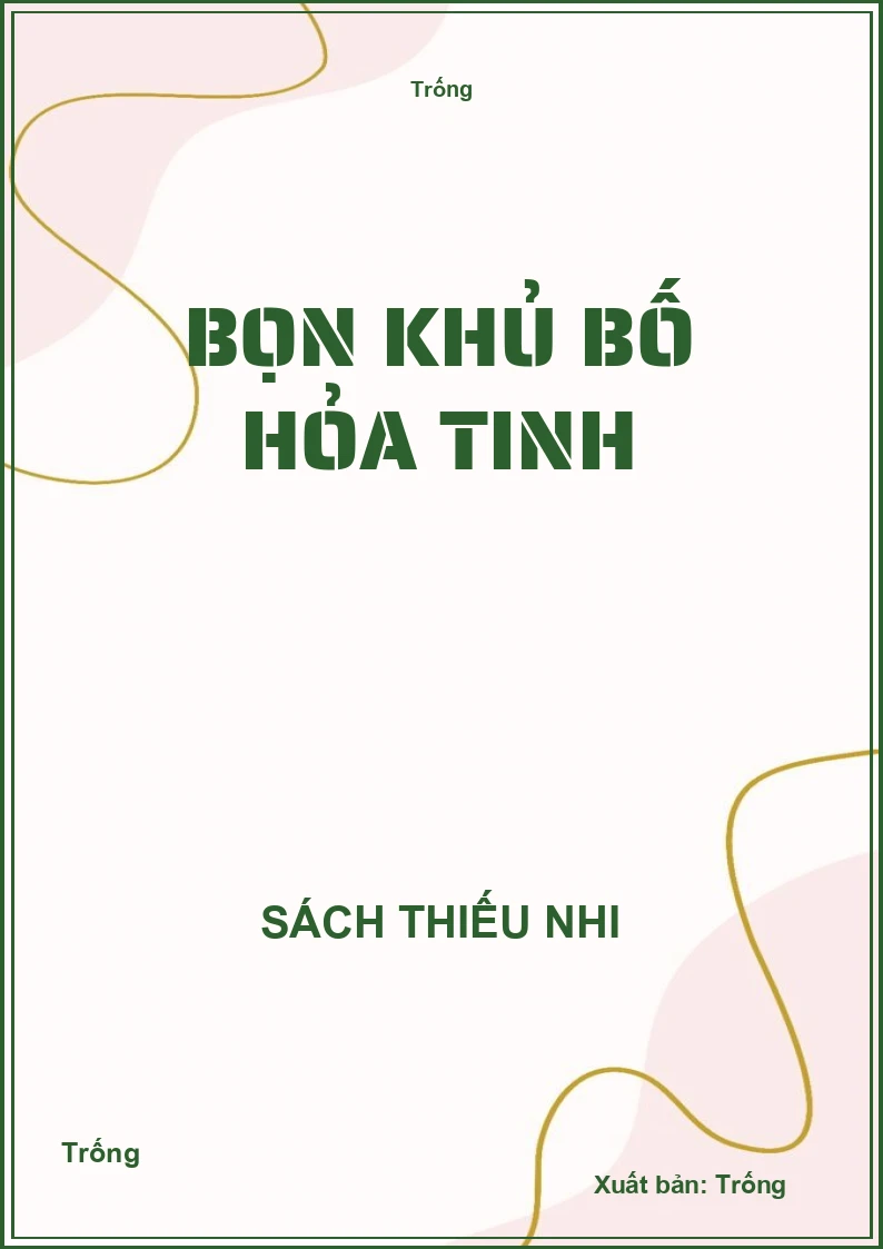 Bọn khủ bố hỏa tinh