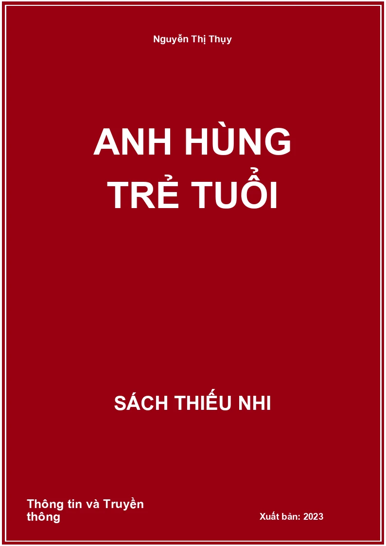 Anh hùng trẻ tuổi