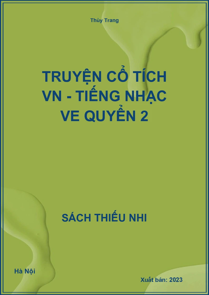 Truyện cổ tích VN - Tiếng nhạc ve quyển 2