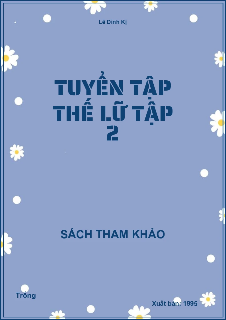 Tuyển tập Thế Lữ tập 2