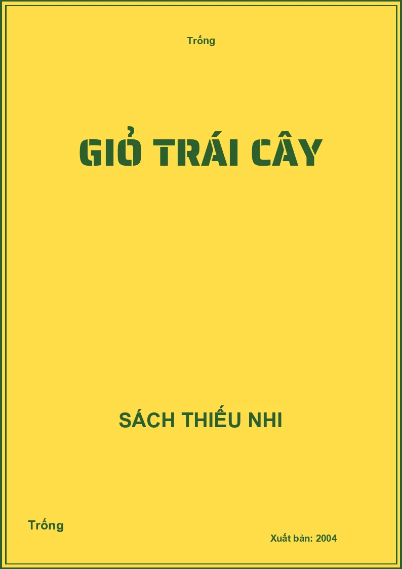 Giỏ trái cây