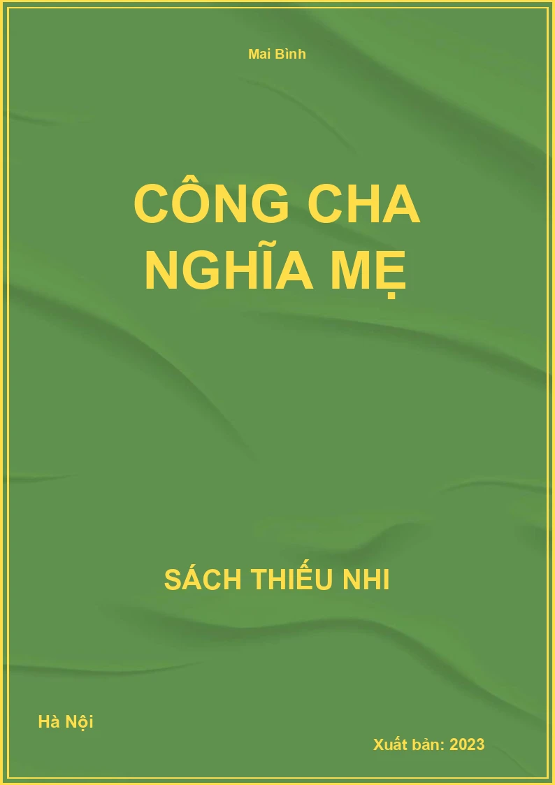 Công cha nghĩa mẹ