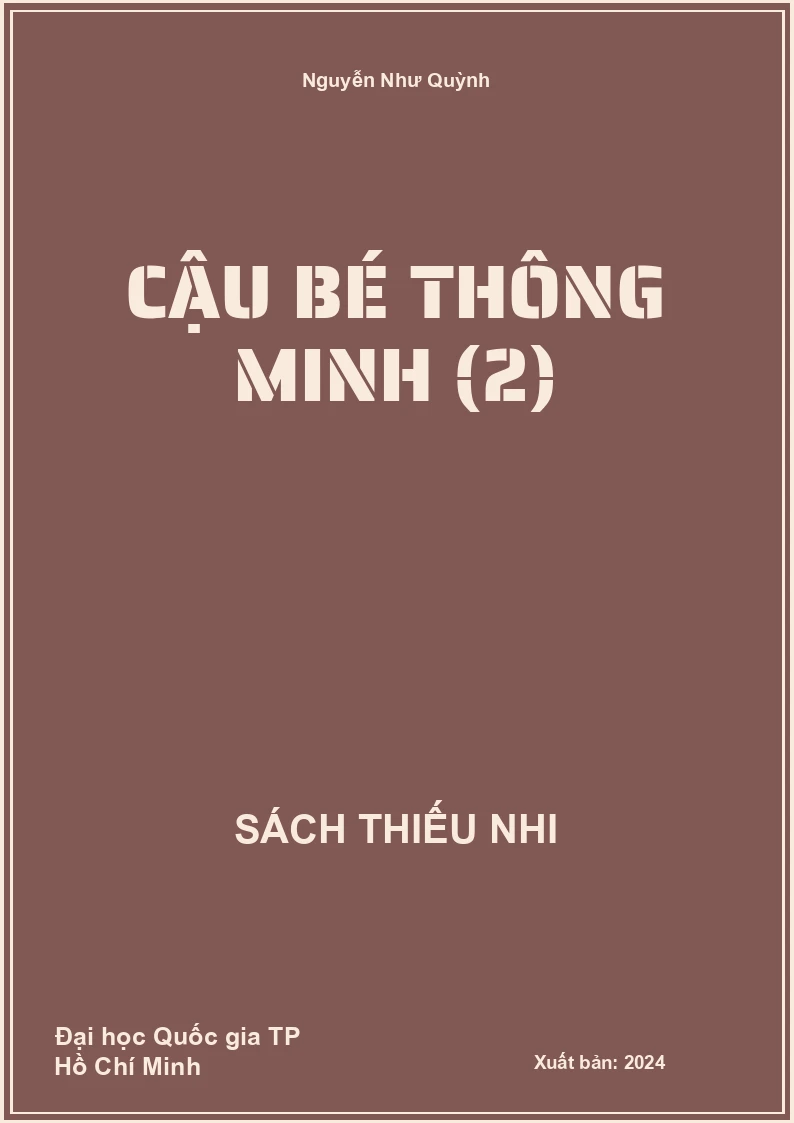 Cậu bé thông minh (2)