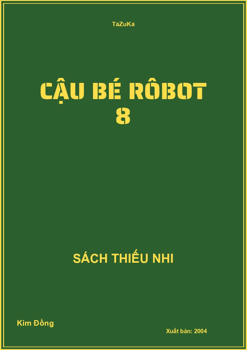 Cậu bé Rôbot 8