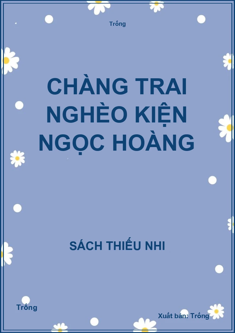 Chàng trai nghèo kiện Ngọc Hoàng