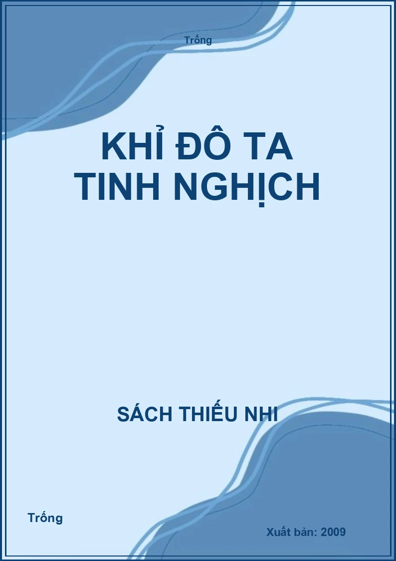 Khỉ đô ta tinh nghịch