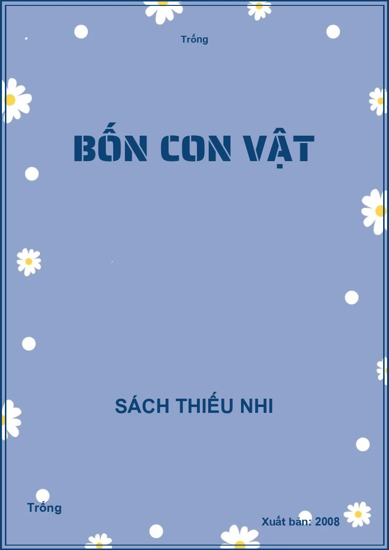 Bốn con vật