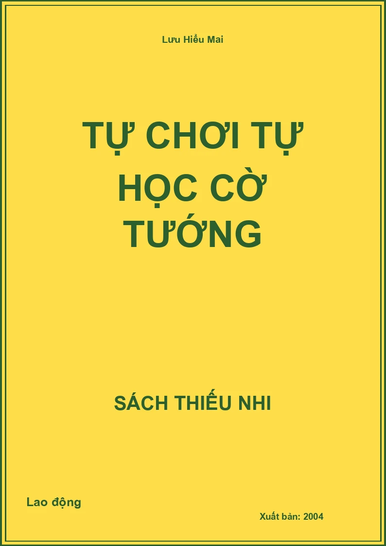 Tự chơi tự học cờ tướng