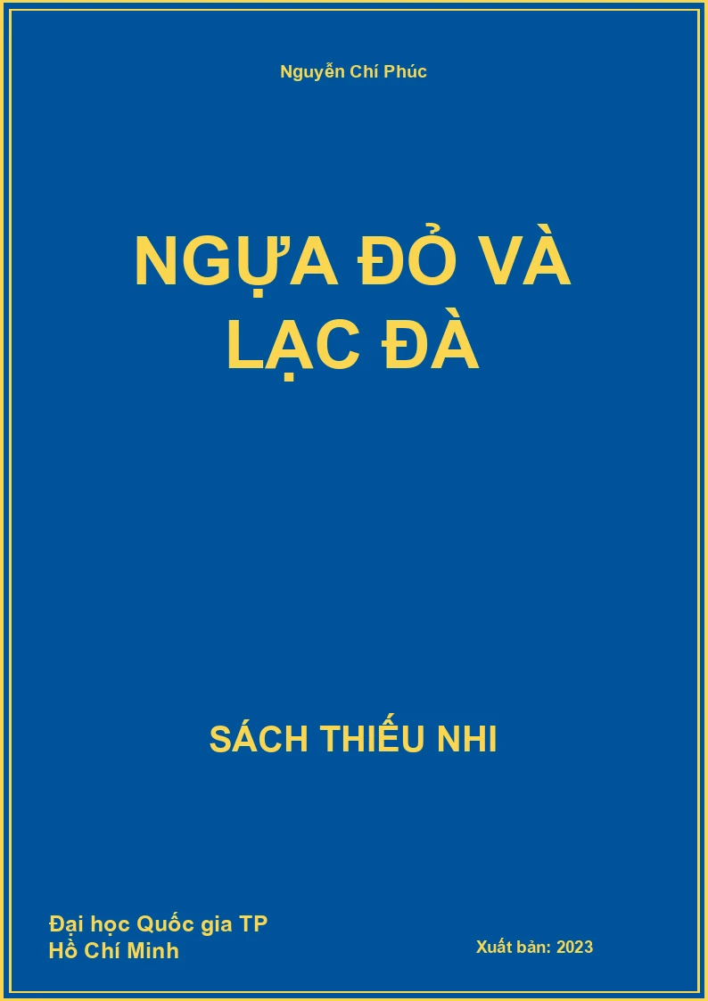 Ngựa đỏ và Lạc Đà