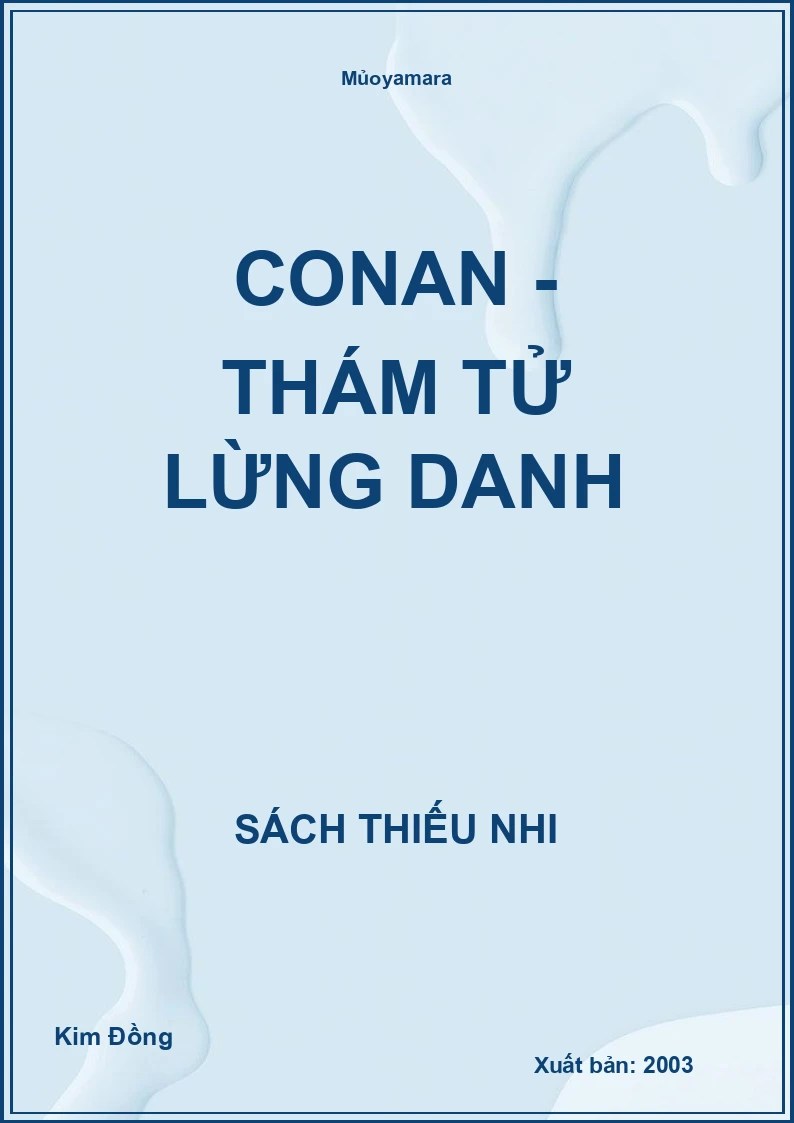 Conan - thám tử lừng danh