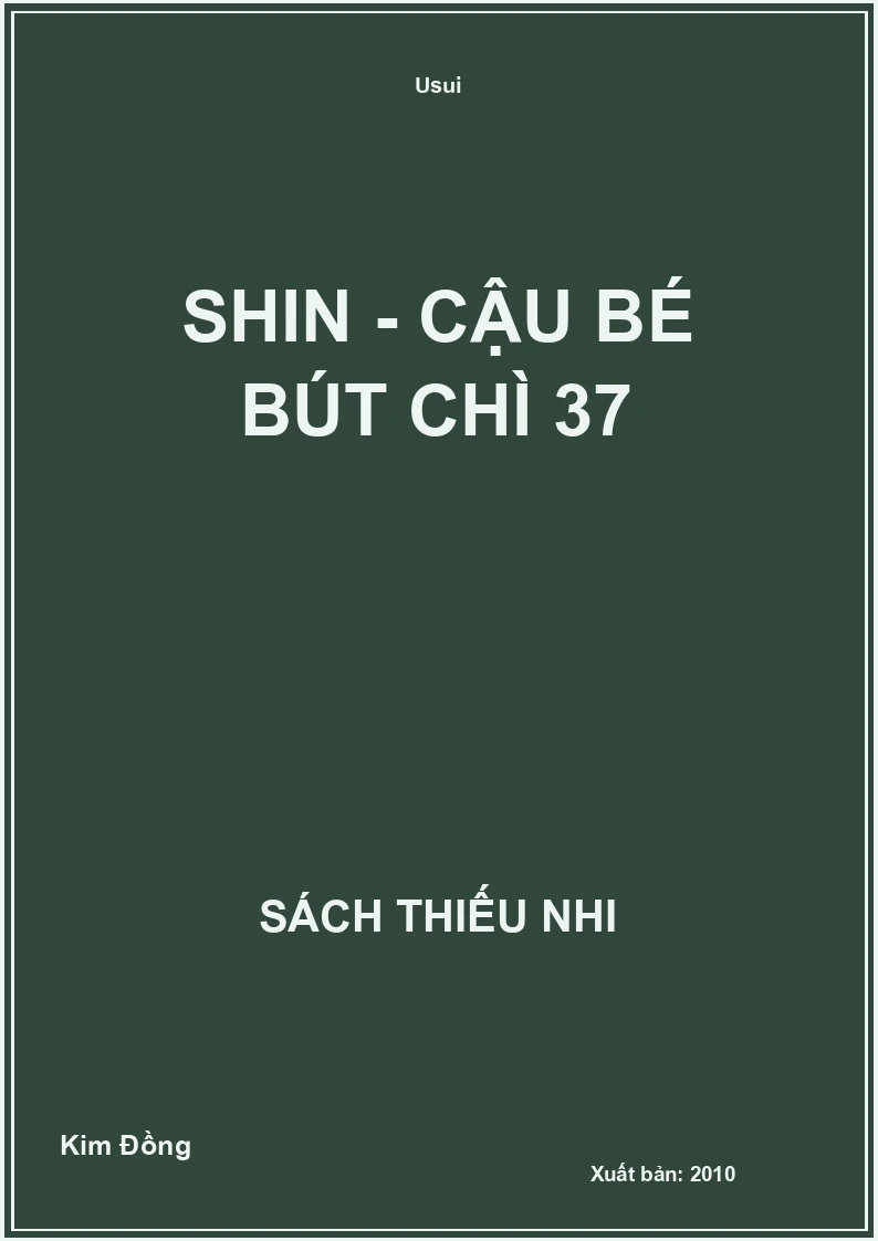 Shin - cậu bé bút chì 37