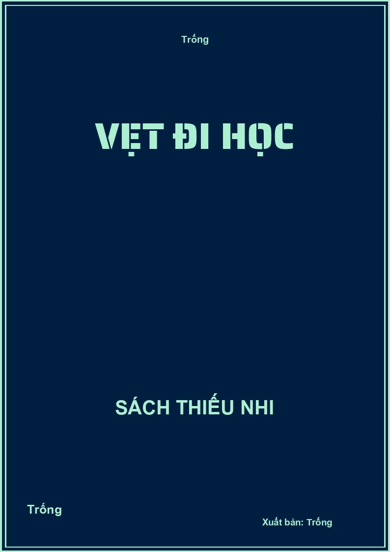 Vẹt đi học