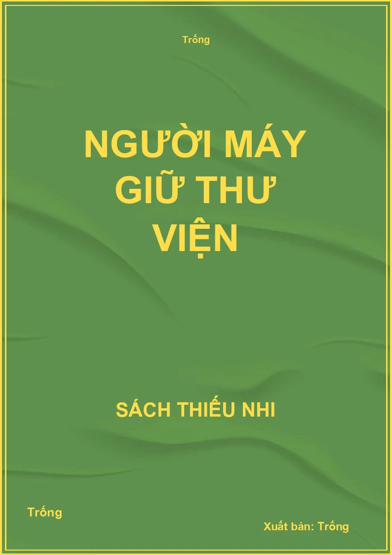 Người máy giữ thư viện