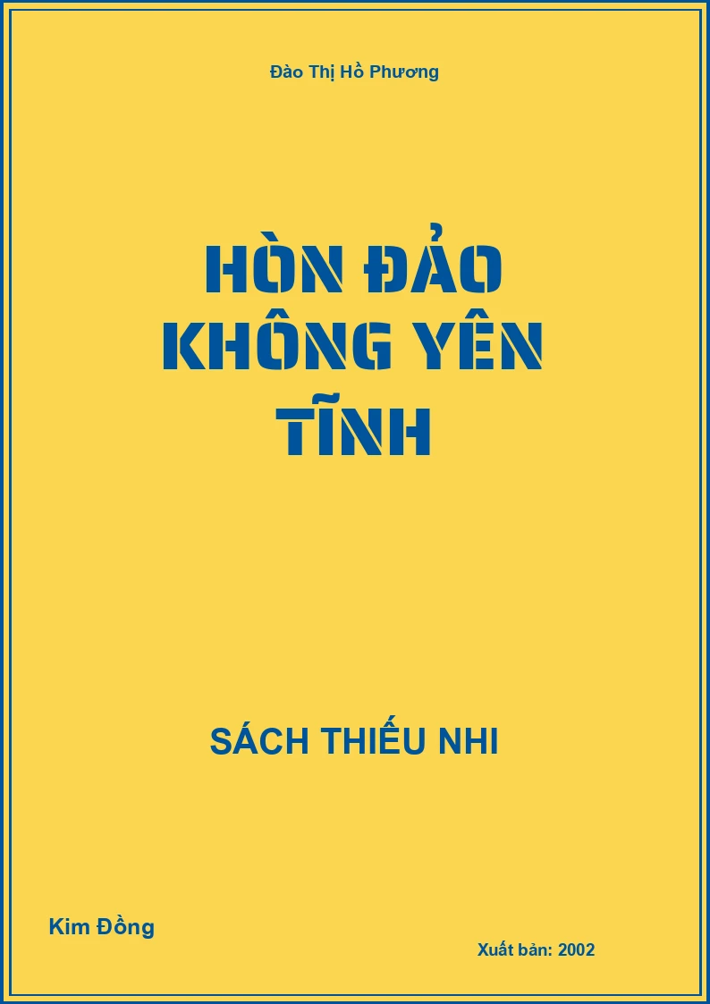 Hòn đảo không yên tĩnh