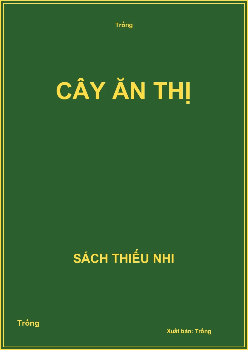 Cây ăn thị