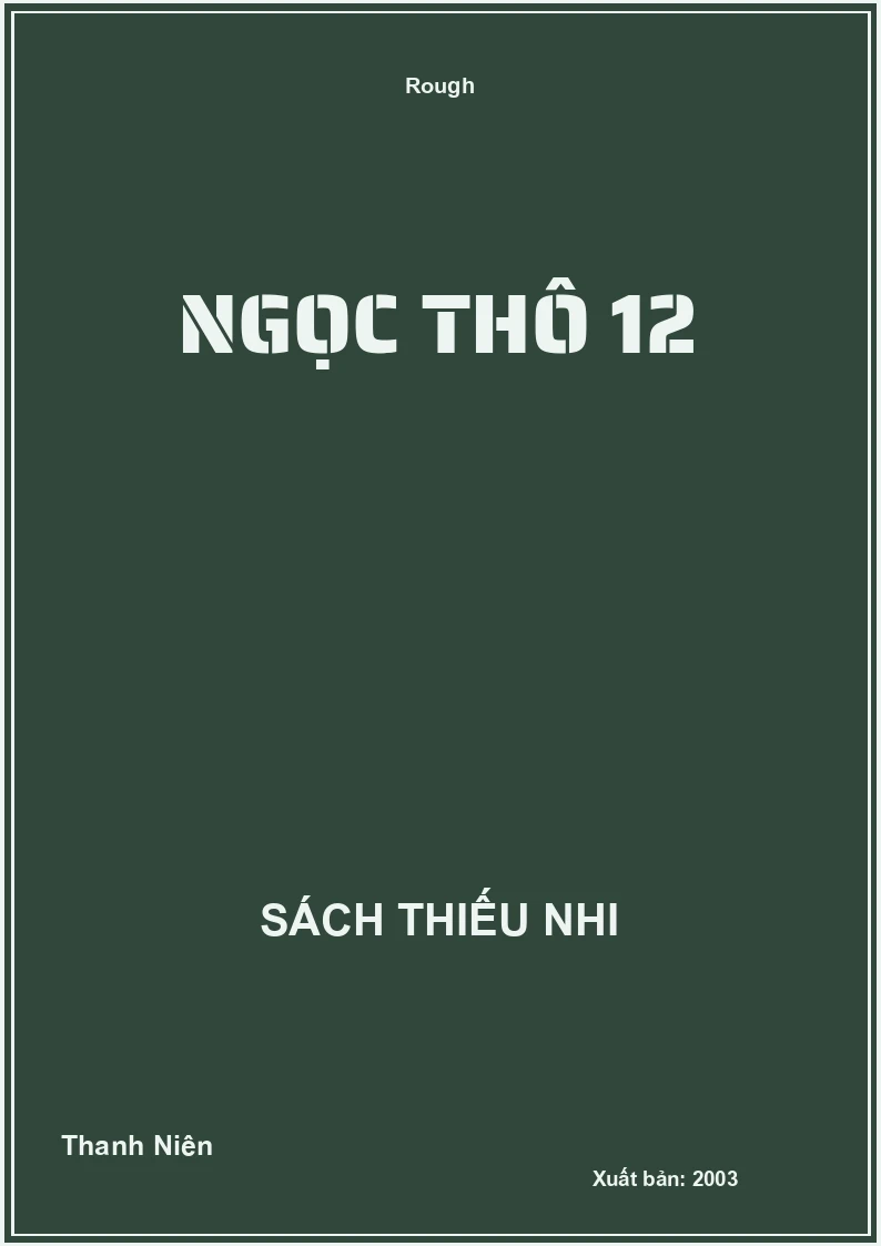 Ngọc thô 12