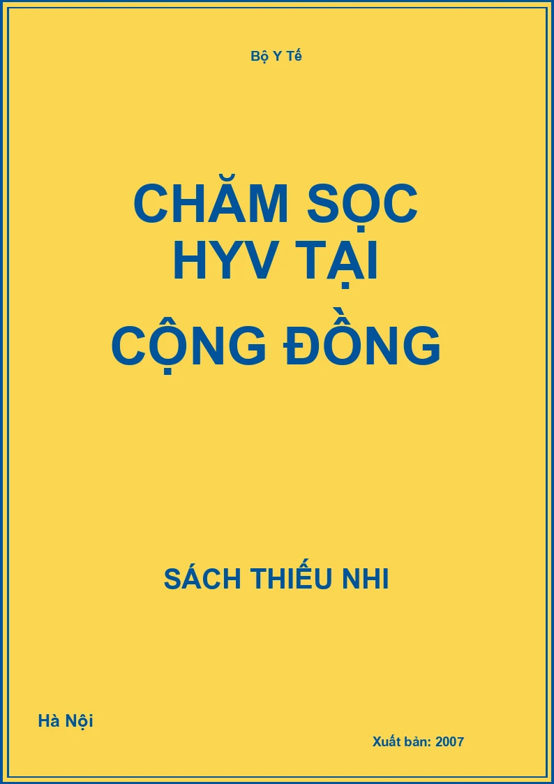 Chăm sọc HYV tại cộng đồng