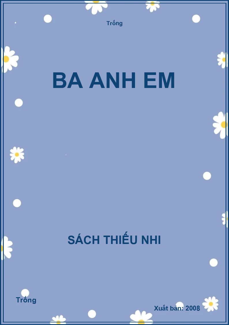 Ba anh em