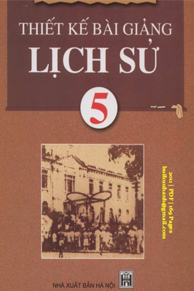 Thiết kế bài giảng Lịch sử 5