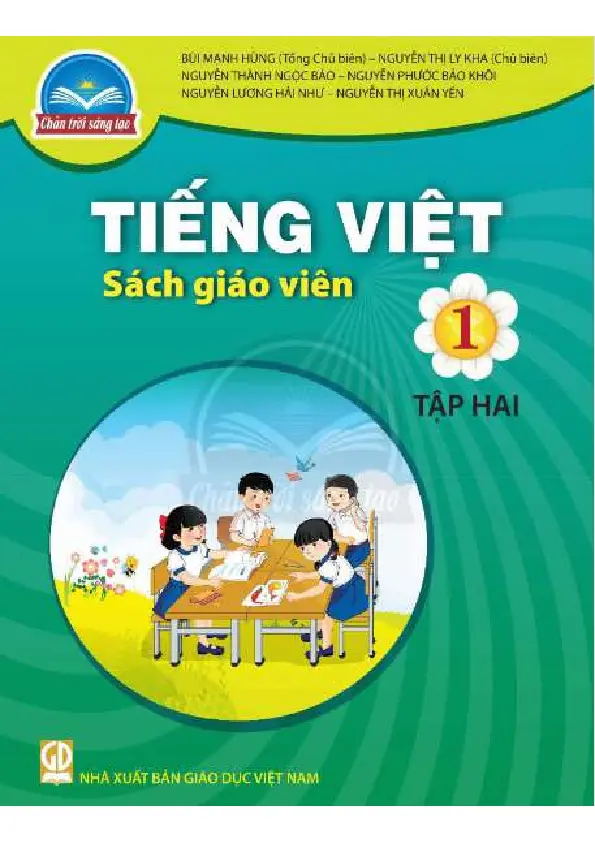 Tiếng Việt 1, tập 2 - Sách giáo viên