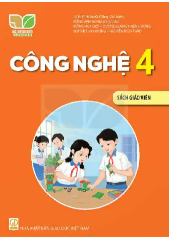Công nghệ 4 (Sách giáo viên)
