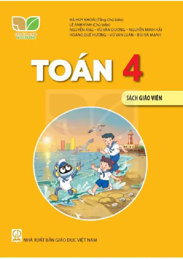 Toán 4 (Sách giáo viên)