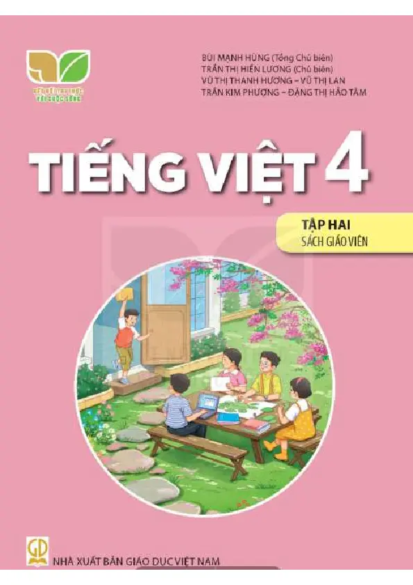 Tiếng Việt 4 - Tập 2 (Sách giáo viên)