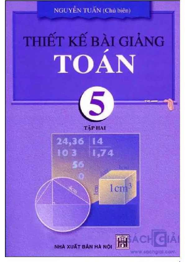 Thiết kế bài giảng Toán 5 Tập 2