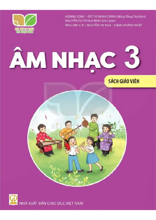 Âm nhạc 3 - Sách giáo viên