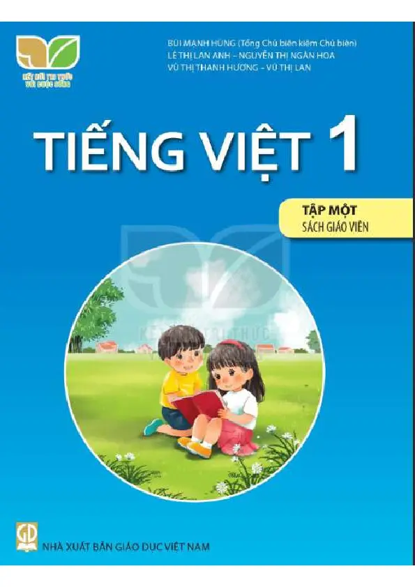 Tiếng Việt 1, tập 1 - Sách giáo viên