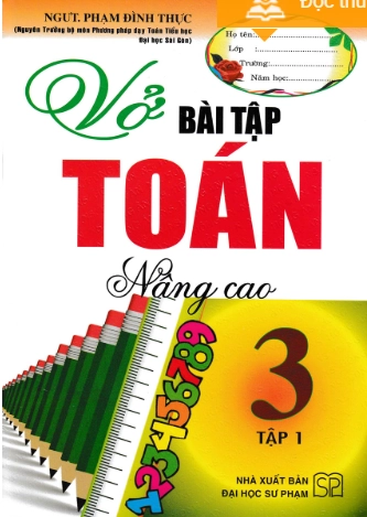 Bài tập nâng cao Toán 3 - Tập 1
