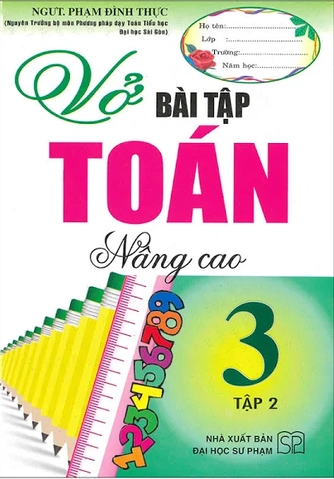 Bài tập nâng cao Toán 3 - Tập 2