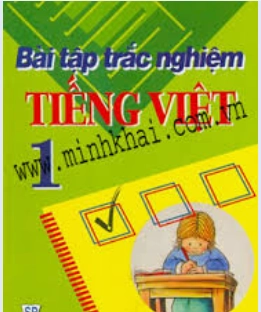 Bài tập trắc nghiệm Tiếng Việt 1