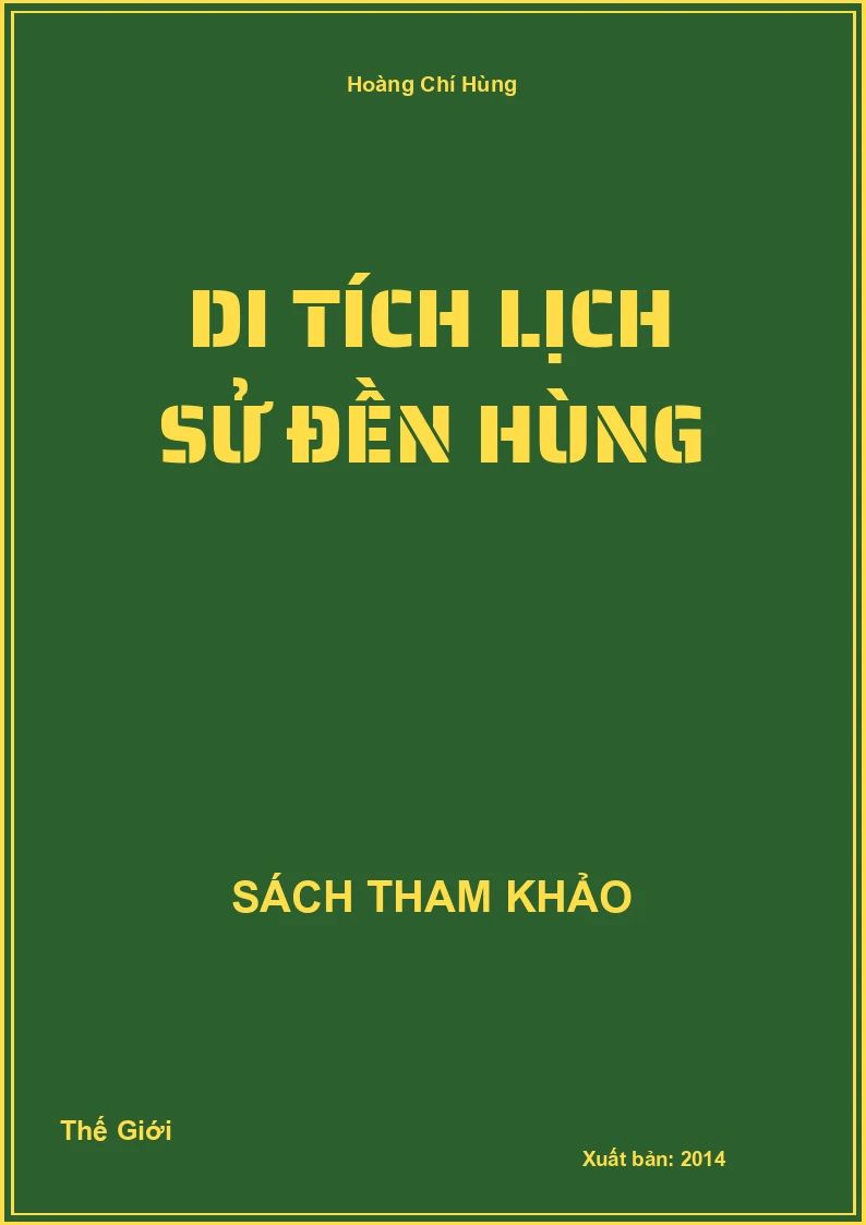 Di tích lịch sử Đền Hùng