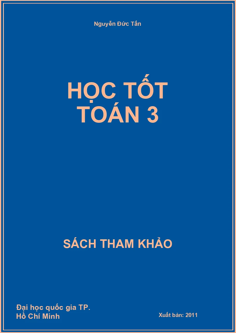 Học tốt Toán 3