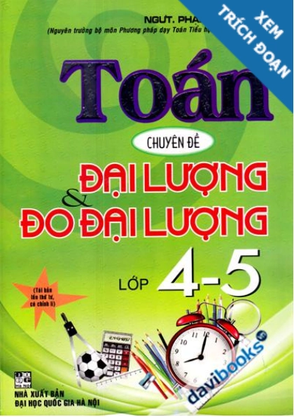Toán chuyên đề đại lượng và đo đại lượng lớp 4-5