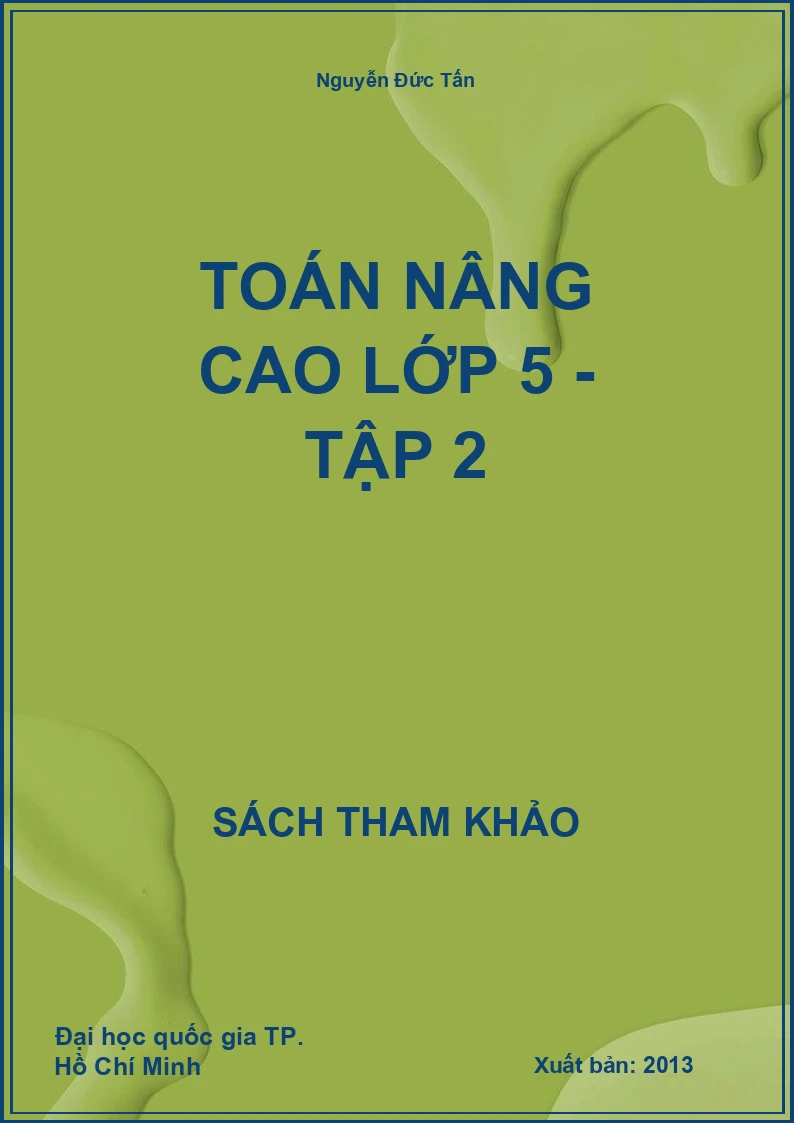 Toán nâng cao lớp 5 - Tập 2
