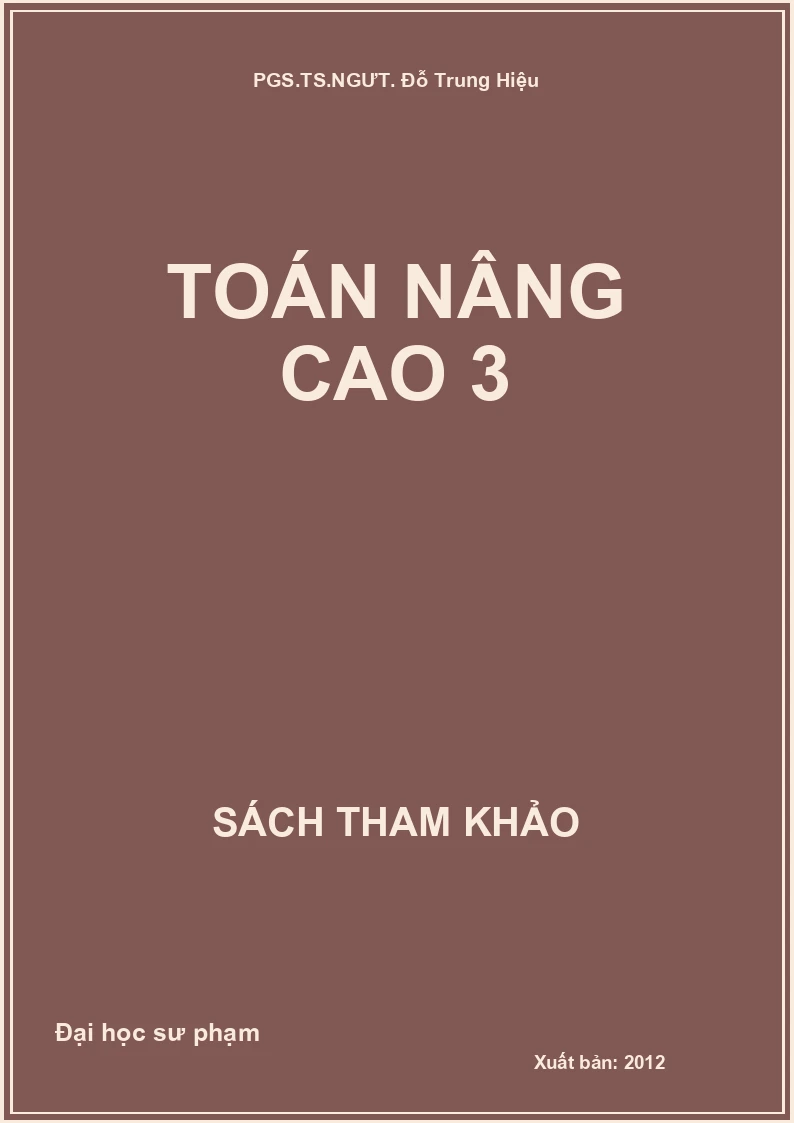 Toán nâng cao 3