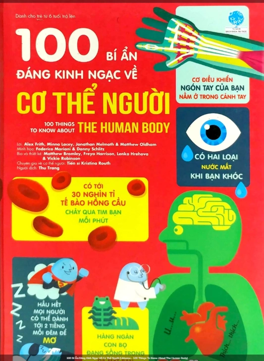 100 bí ẩn đáng kinh ngạc về cơ thể người