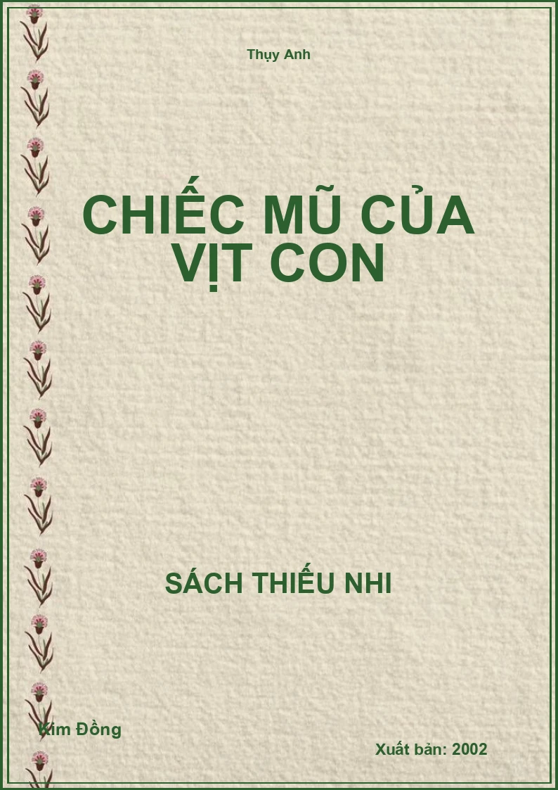 Chiếc mũ của vịt con
