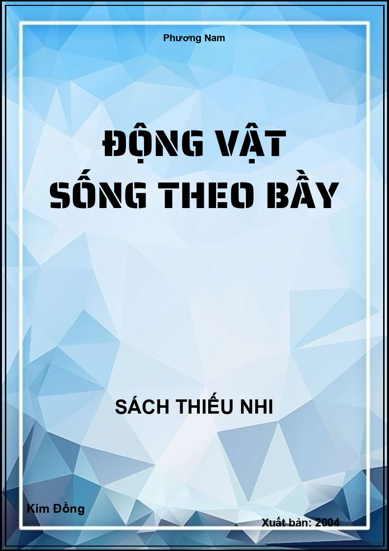 Động vật sống theo bầy