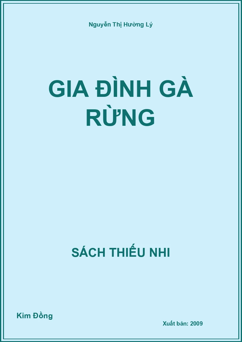 Gia đình gà rừng