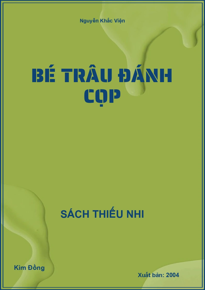 Bé trâu đánh cọp