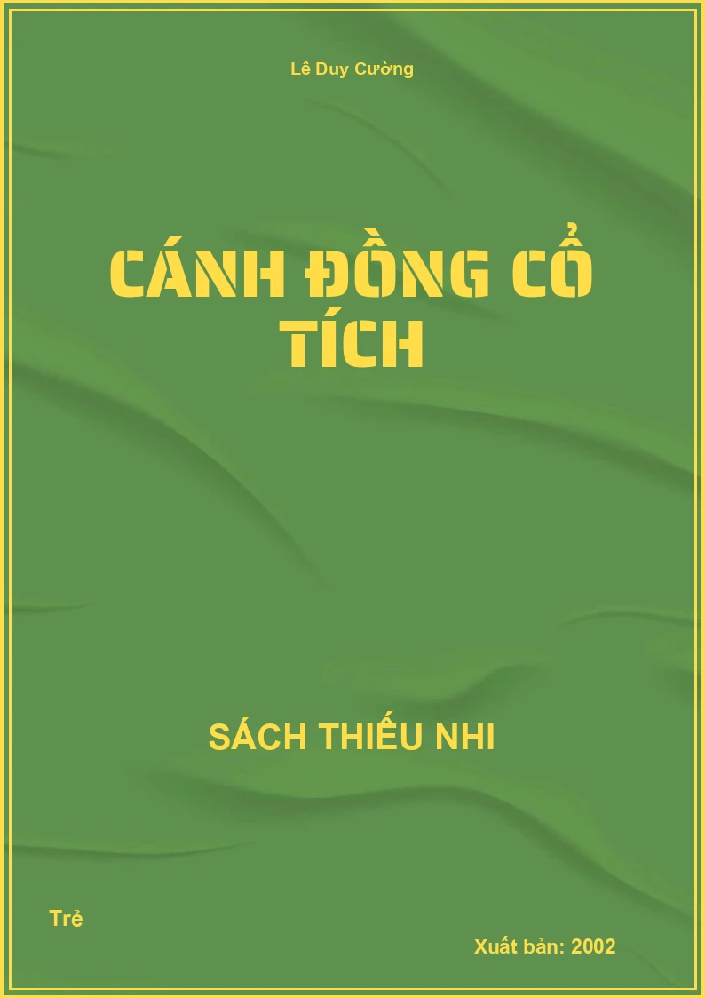 Cánh đồng cổ tích