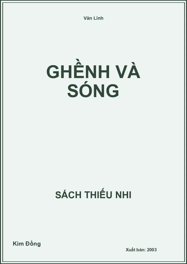 Ghềnh và sóng