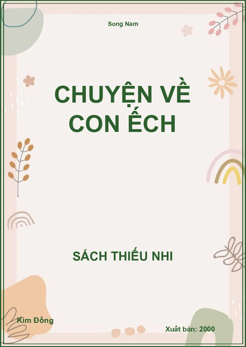 Chuyện về con ếch