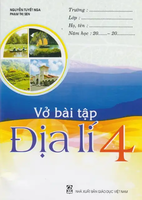 Vở bài tập Địa lí 4