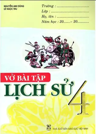 Vở bài tập Lịch sử 4