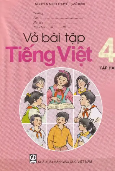Vở bài tập Tiếng Việt 4 - Tập hai